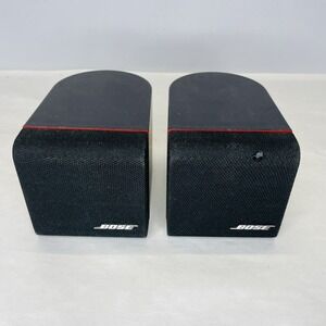 PAIR OF 2 BOSE REDLINE SINGLE CUBE SURROUND SOUND SPEAKERS**TESTED**FREE SHIP